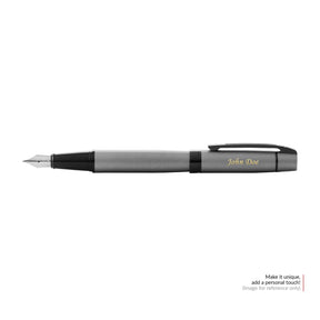 Sheaffer® 300 Matte Black Fountain Pen With Black Trims - Medium