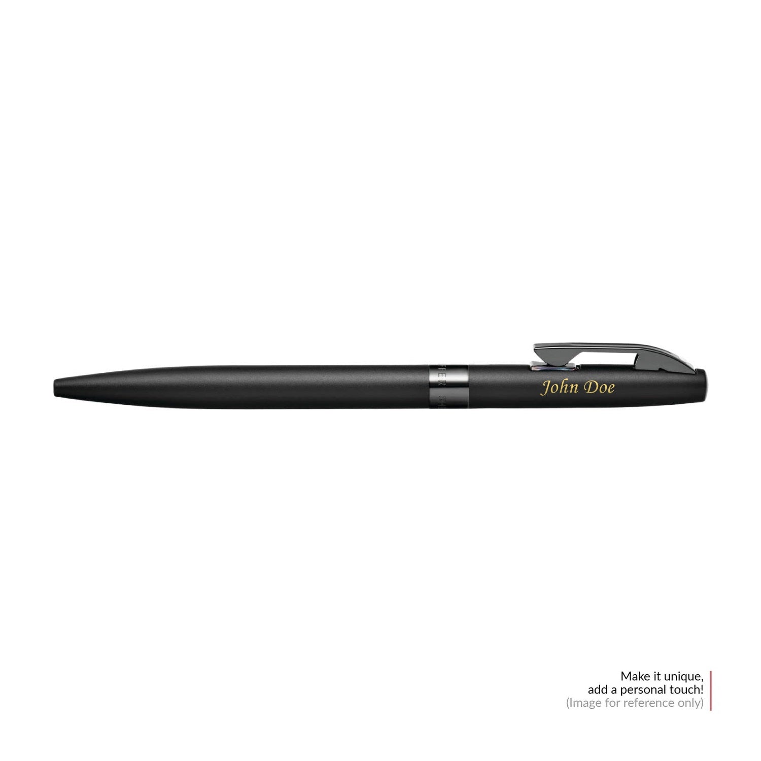 Sheaffer® REMINDER 9017 Matte Black Ballpoint Pen With Black PVD Trim