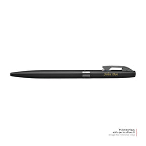 Sheaffer® REMINDER 9018 Matte Blue Ballpoint Pen With Black PVD Trim