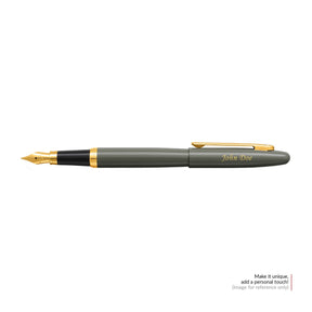 Sheaffer® VFM 9424 Matte Gray Fountain Pen With Matte Black Trim - Medium