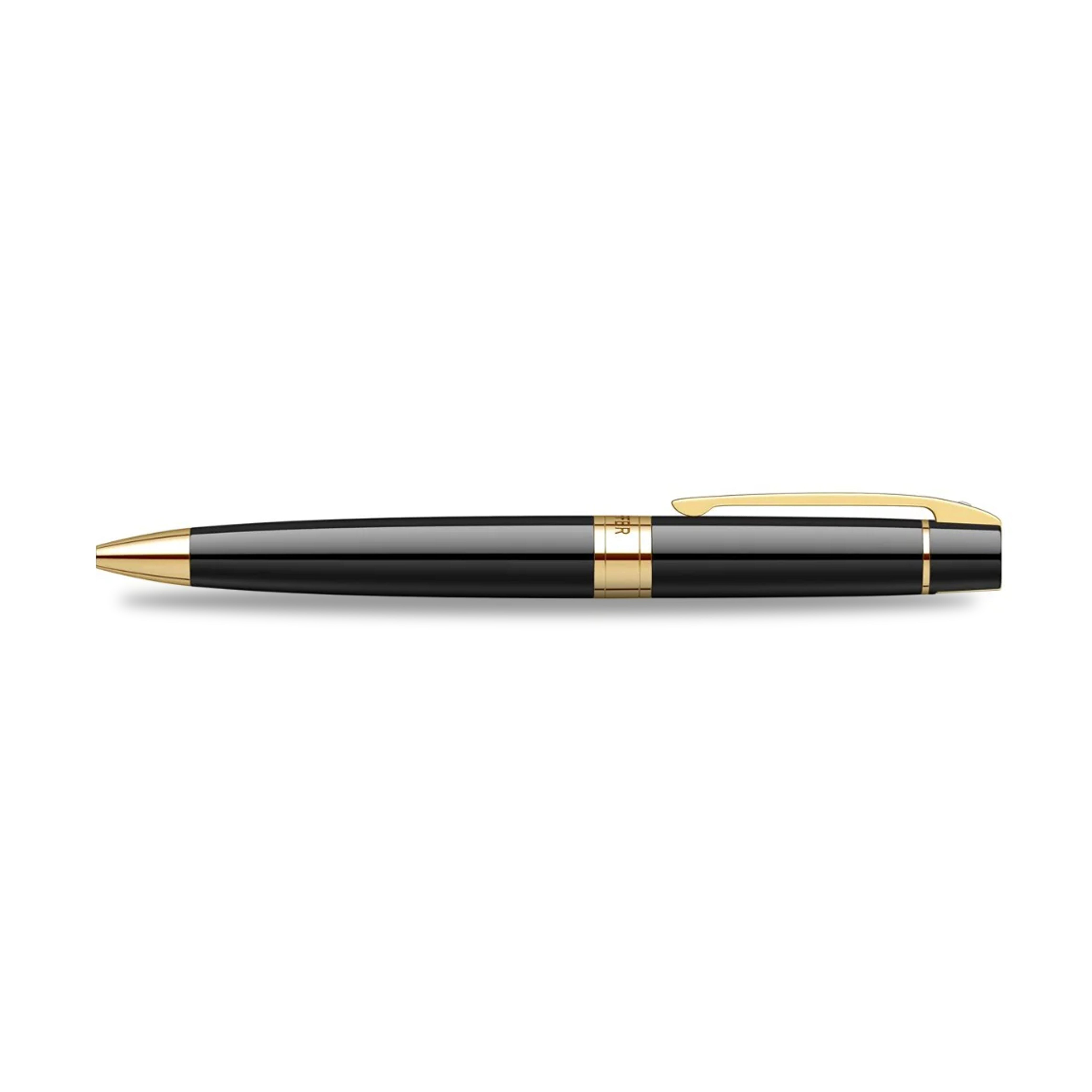 Sheaffer® 300 9325 Glossy Black Ballpoint Pen With Gold-tone Trim