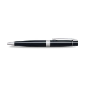 Sheaffer Gift Set ft. Glossy Black 300 Ballpoint Pen with Chrome Trims and Business Card Holder