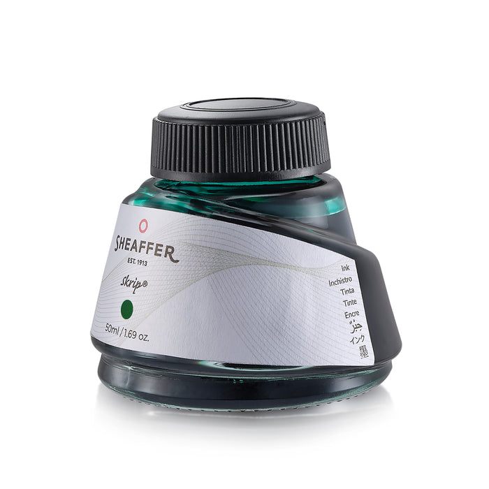 Sheaffer Skrip Bottle Ink 50ml Green 94251 - Image 2