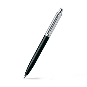 Sheaffer® Sentinel Black and Chrome Ballpoint Pen With Chrome Trims
