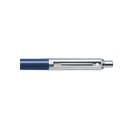 Sheaffer® Sentinel Blue and Chrome Ballpoint Pen With Chrome Trims