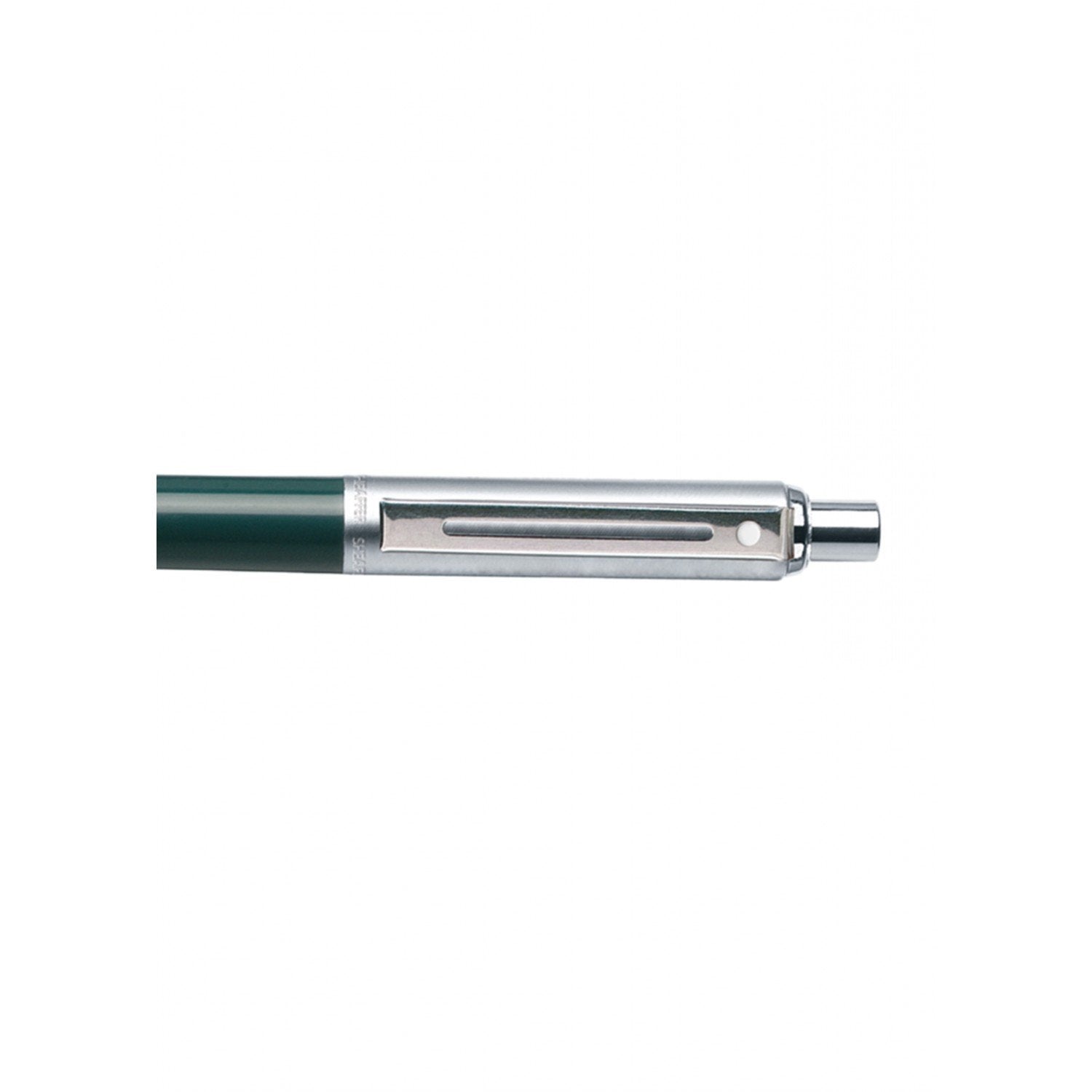 Sheaffer® Sentinel Dark Green and Chrome Ballpoint Pen With Chrome Trims