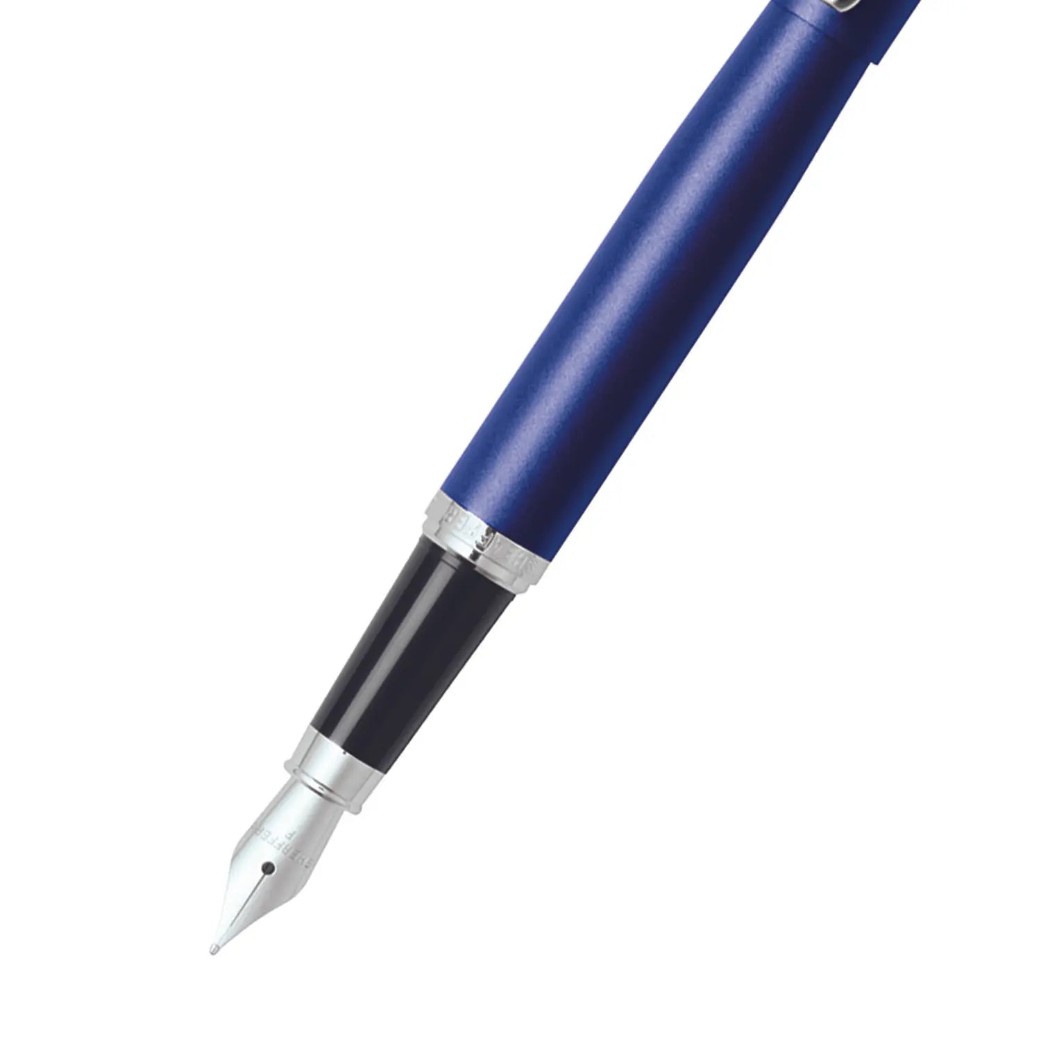 Sheaffer® VFM Neon Blue Fountain Pen With Chrome Trims