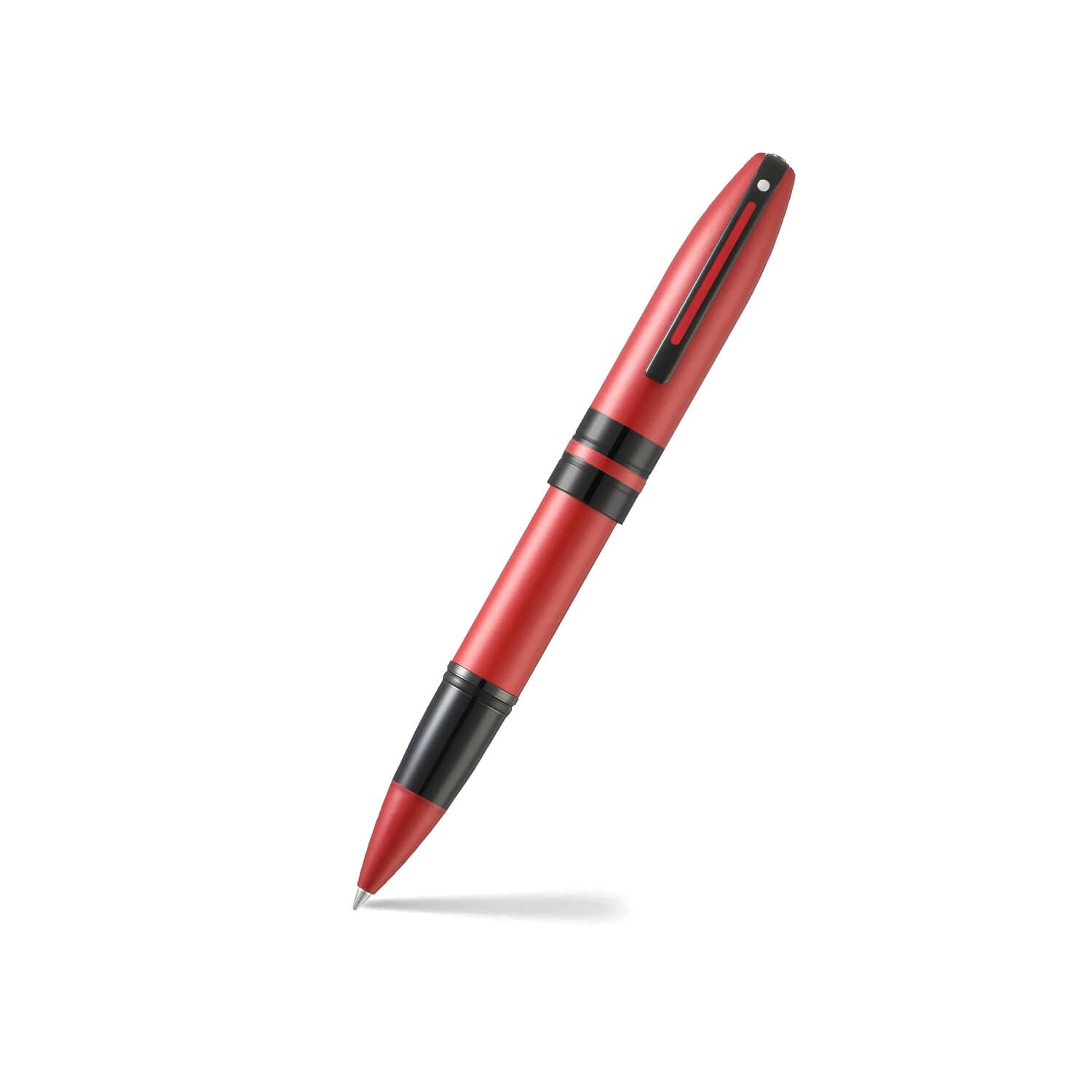 Sheaffer® ICON 9111 Metallic Red Rollerball Pen With Gloss Black trim