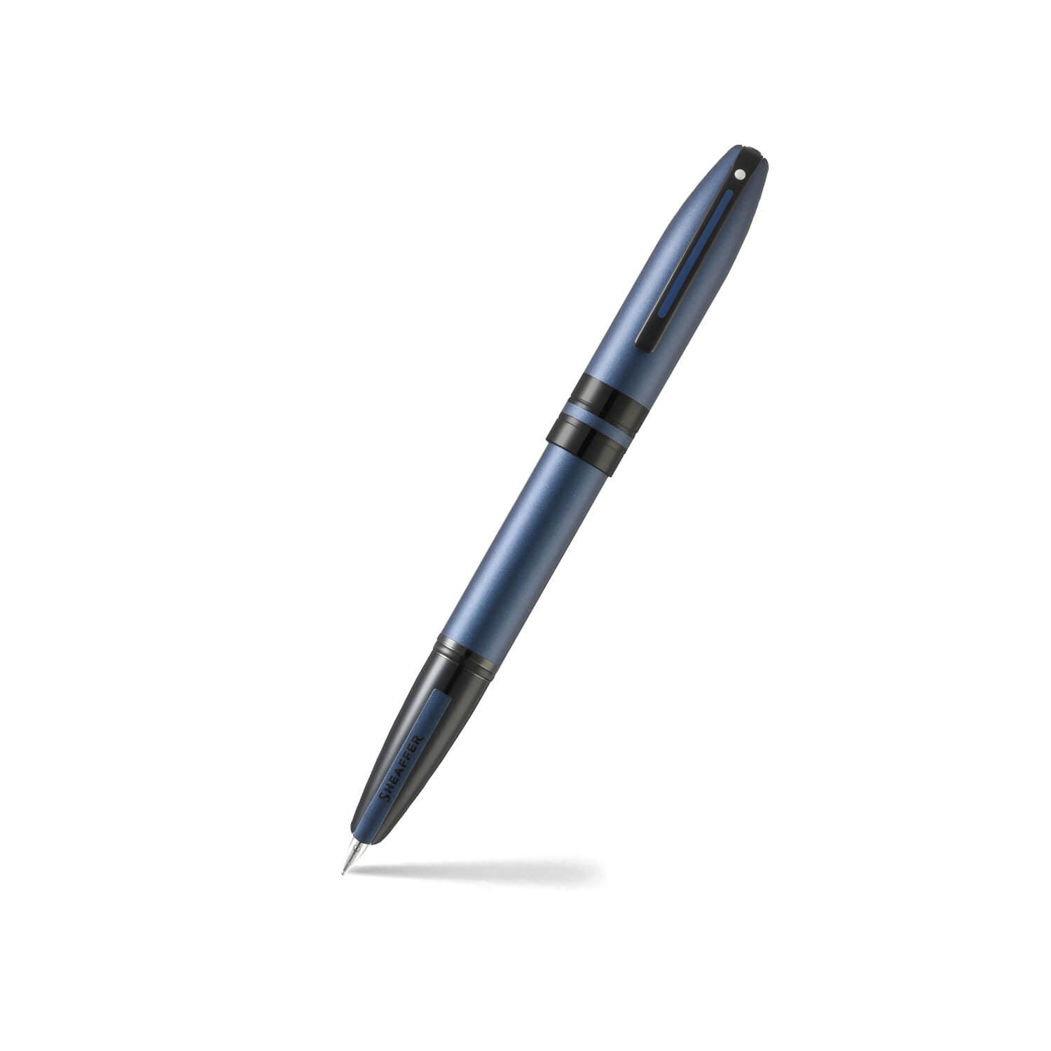 Sheaffer® ICON 9110 Metalic Blue Fountain Pen With Gloss Black Trim