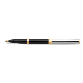Sheaffer® SAGARIS 9475 Gloss Black Barrel and Chrome Cap Rollerball Pen With Gold Tone Trim