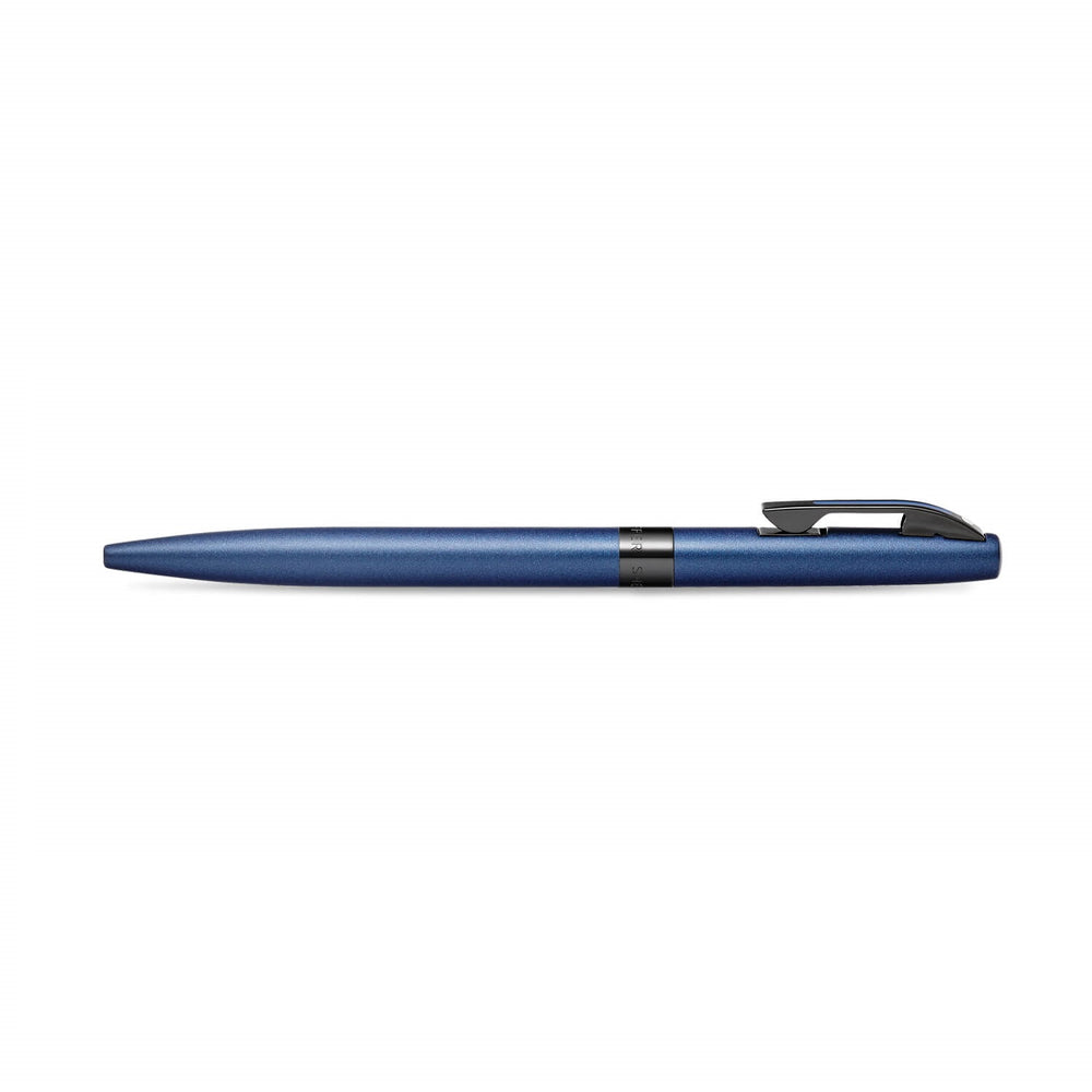 Sheaffer® REMINDER 9018 Matte Blue Ballpoint Pen With Black PVD Trim