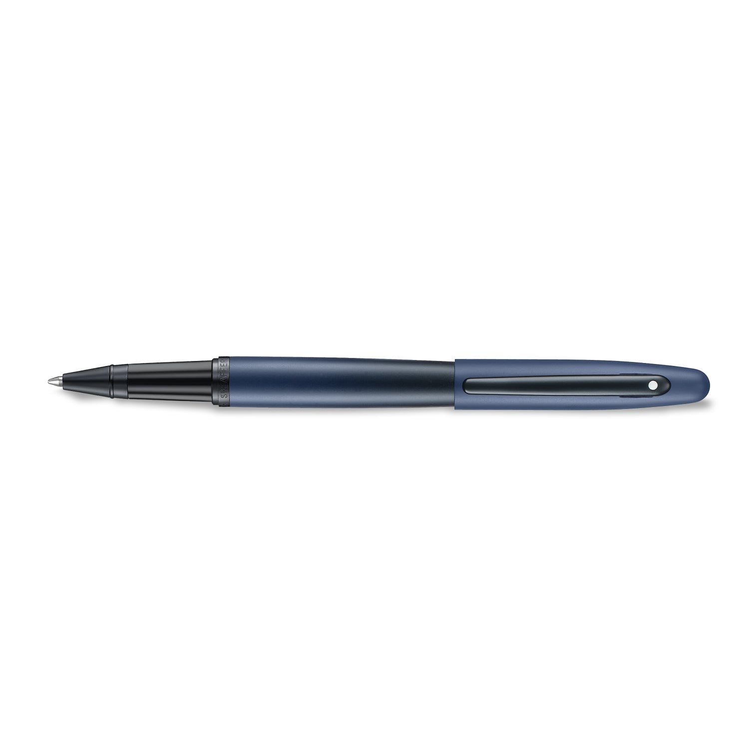 Sheaffer VFM 9429 Matte Blue Rollerball Pen with Matte Black Trims