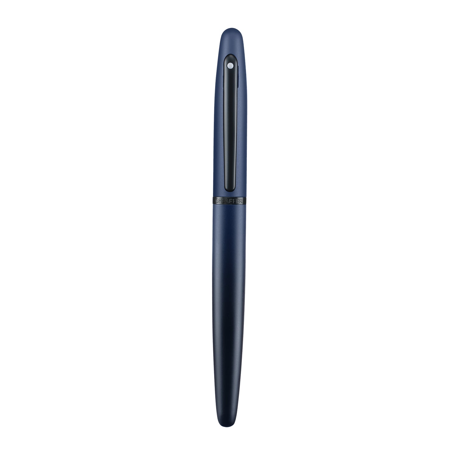 Sheaffer VFM 9429 Matte Blue Rollerball Pen with Matte Black Trims