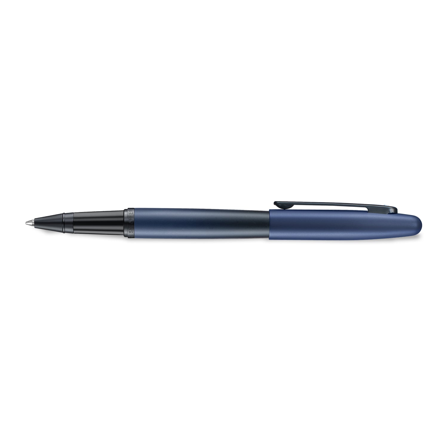 Sheaffer VFM 9429 Matte Blue Rollerball Pen with Matte Black Trims