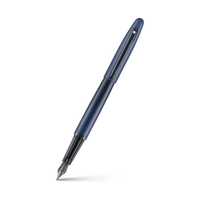 Sheaffer VFM 9429 Matte Blue with Matte Black Trims Fountain Pen