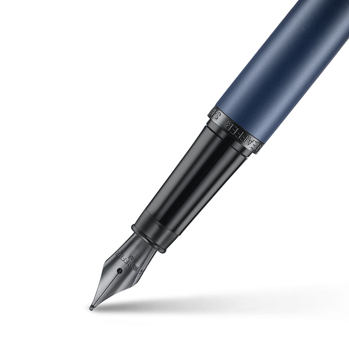 Sheaffer VFM 9429 Matte Blue with Matte Black Trims Fountain Pen - Image 2