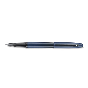 Sheaffer VFM 9429 Matte Blue Fountain Pen with Matte Black Trims