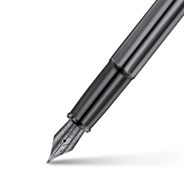 Sheaffer Gift Collection 100 - 9375 Ionic Gunmetal Grey with Shiny PVD Trims Fountain Pen - Image 2