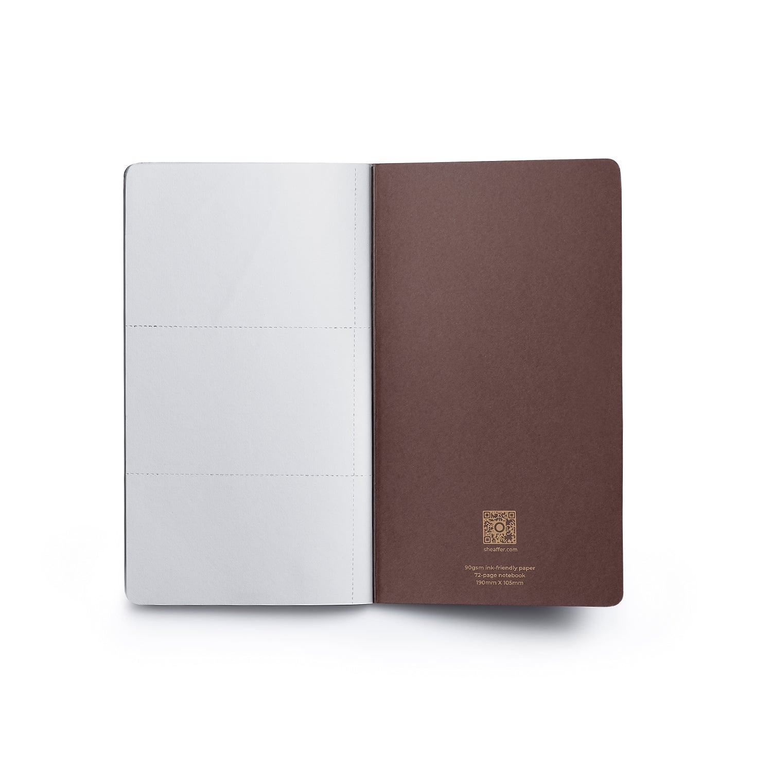 Sheaffer Quikfill 90 GSM Dotgrid Notebook (Pack of 2) - Brown