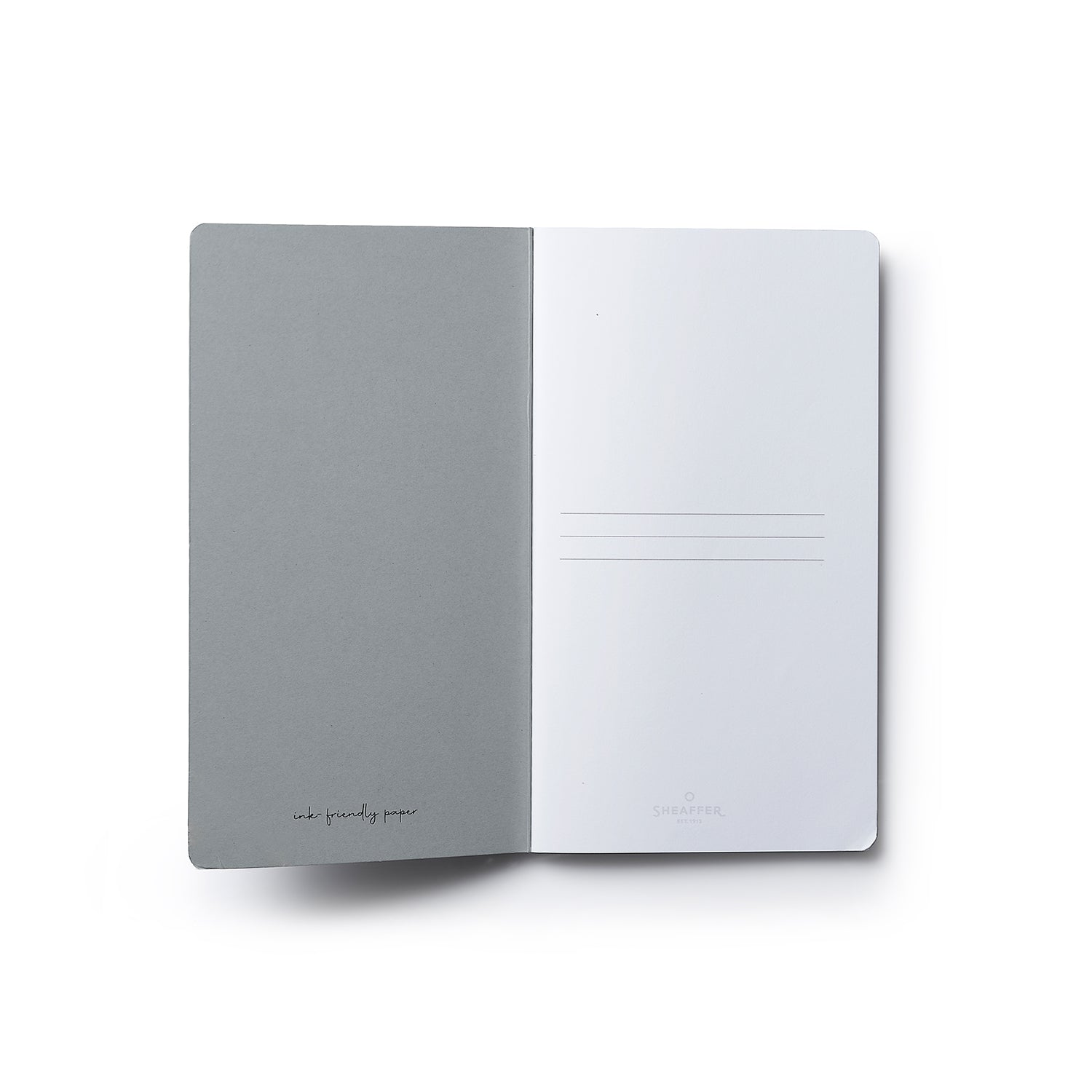 Sheaffer Quikfill 90 GSM Plain Notebook (Pack of 2) - Grey