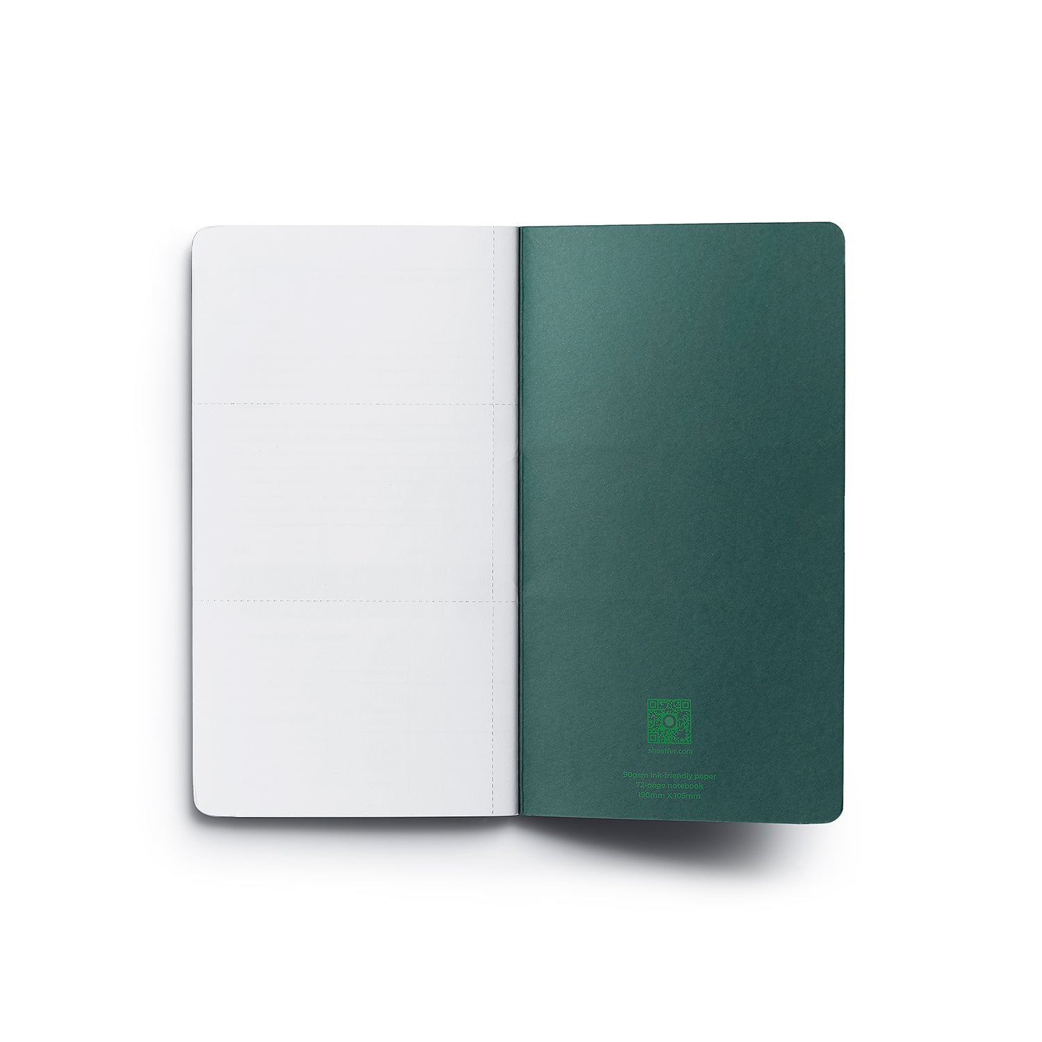 Sheaffer Quikfill 90 GSM Goal Notebook (Pack of 2) - Green