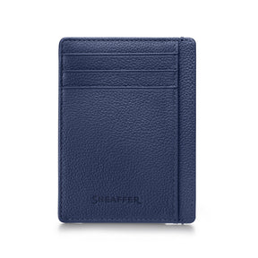 Sheaffer Gift Set ft. Matte Blue Reminder 9018 Ballpoint Pen with Black Trims and Sapphire Night Credit Card Holder