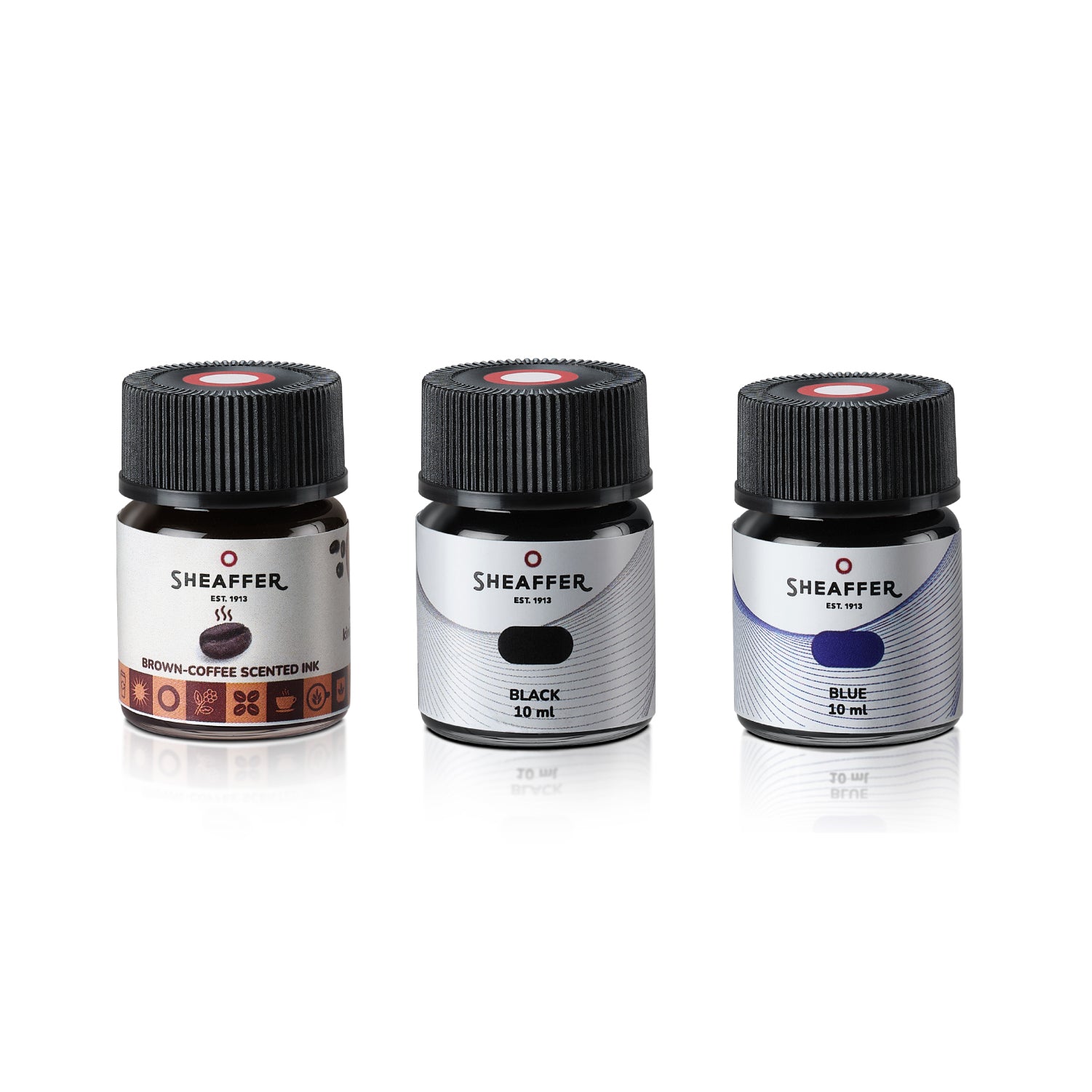 Sheaffer VFM G9428 Coffee Edition Fountain Pen with 3 Ink Vials Gift Set (Medium)