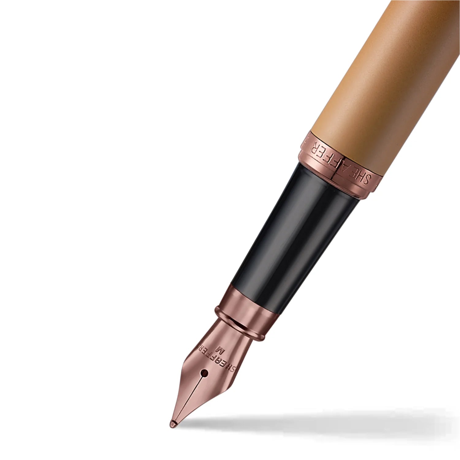 Sheaffer VFM G9428 Coffee Edition Fountain Pen with 3 Ink Vials Gift Set (Medium)