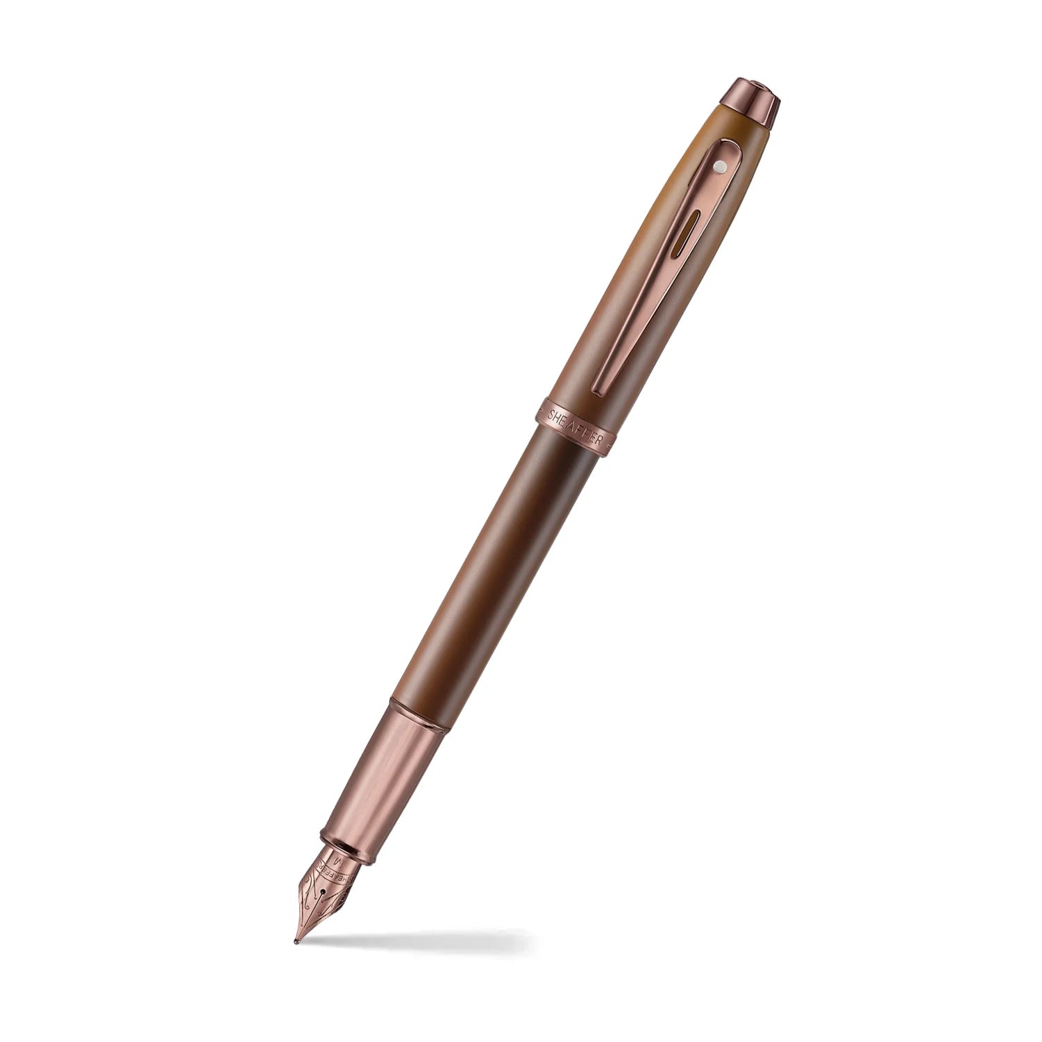 Sheaffer Coffee Edition Fountain Pen with 3 Ink Vials Gift Set (Medium)