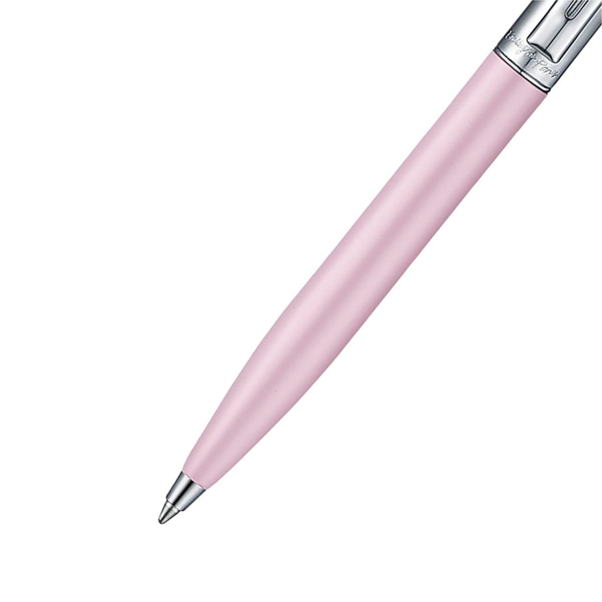 Sheaffer Gift Set Sentinel E321 Emily in Paris Pink Matte Finish Ballpoint Pen with Leather Bag Charm Keychain