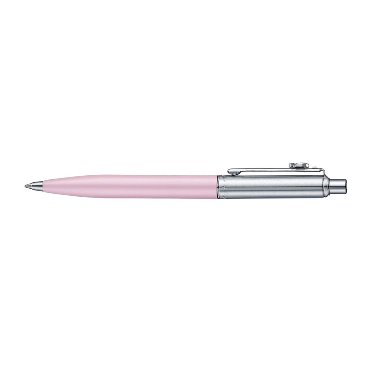 Sheaffer Gift Set Sentinel E321 Emily in Paris Pink Matte Finish Ballpoint Pen with Leather Bag Charm Keychain