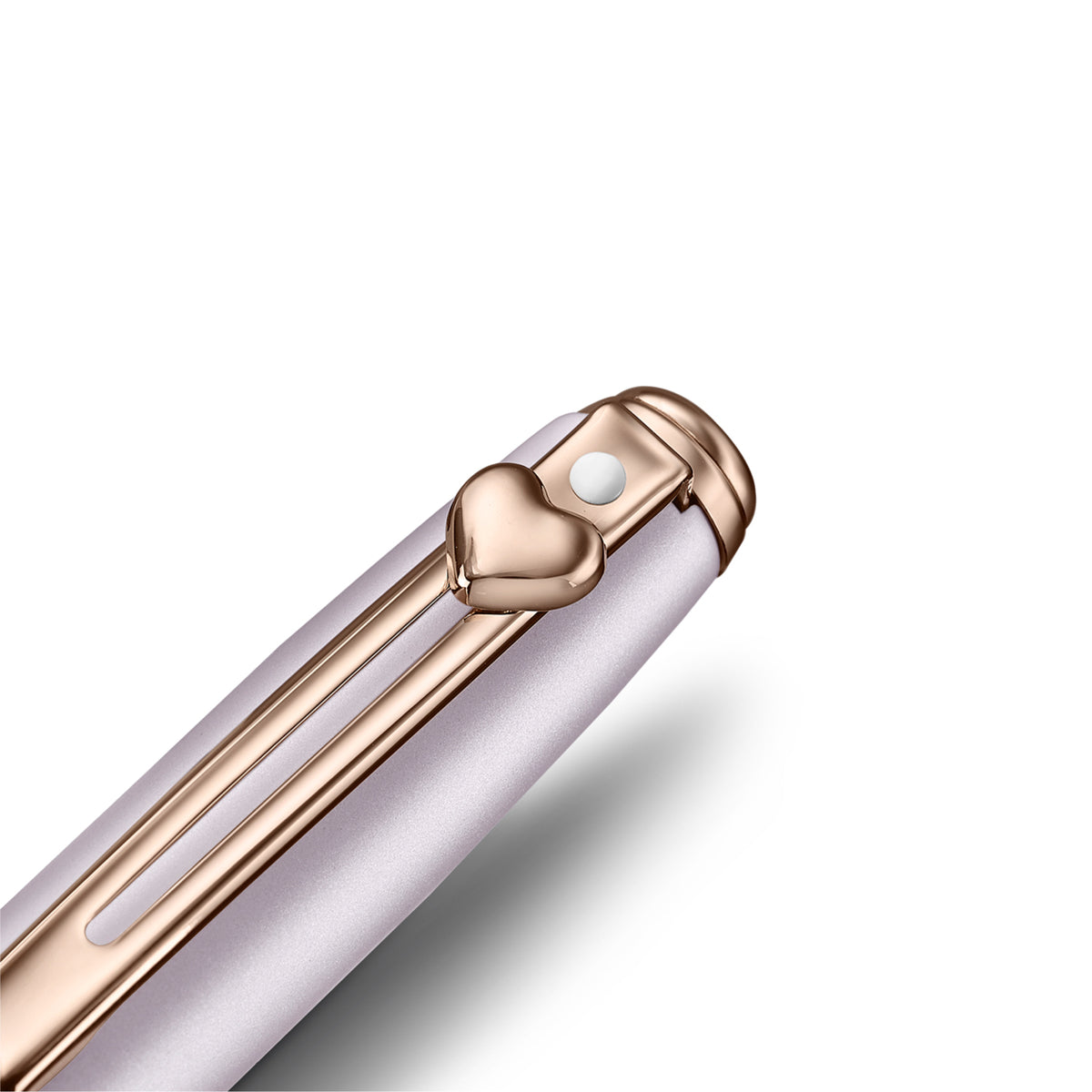 Sheaffer Gift Set Emily in Paris Prelude Mini E9810 Pastel Pink Ballpoint Pen with Leather Bag Charm Keychain
