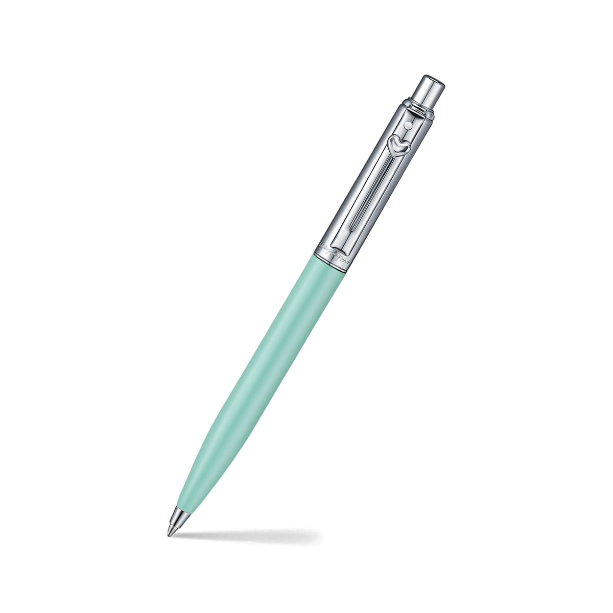 Sheaffer Gift Set Sentinel E321 Emily in Paris Green Matte Finish Ballpoint Pen with Soft Bound Notebook