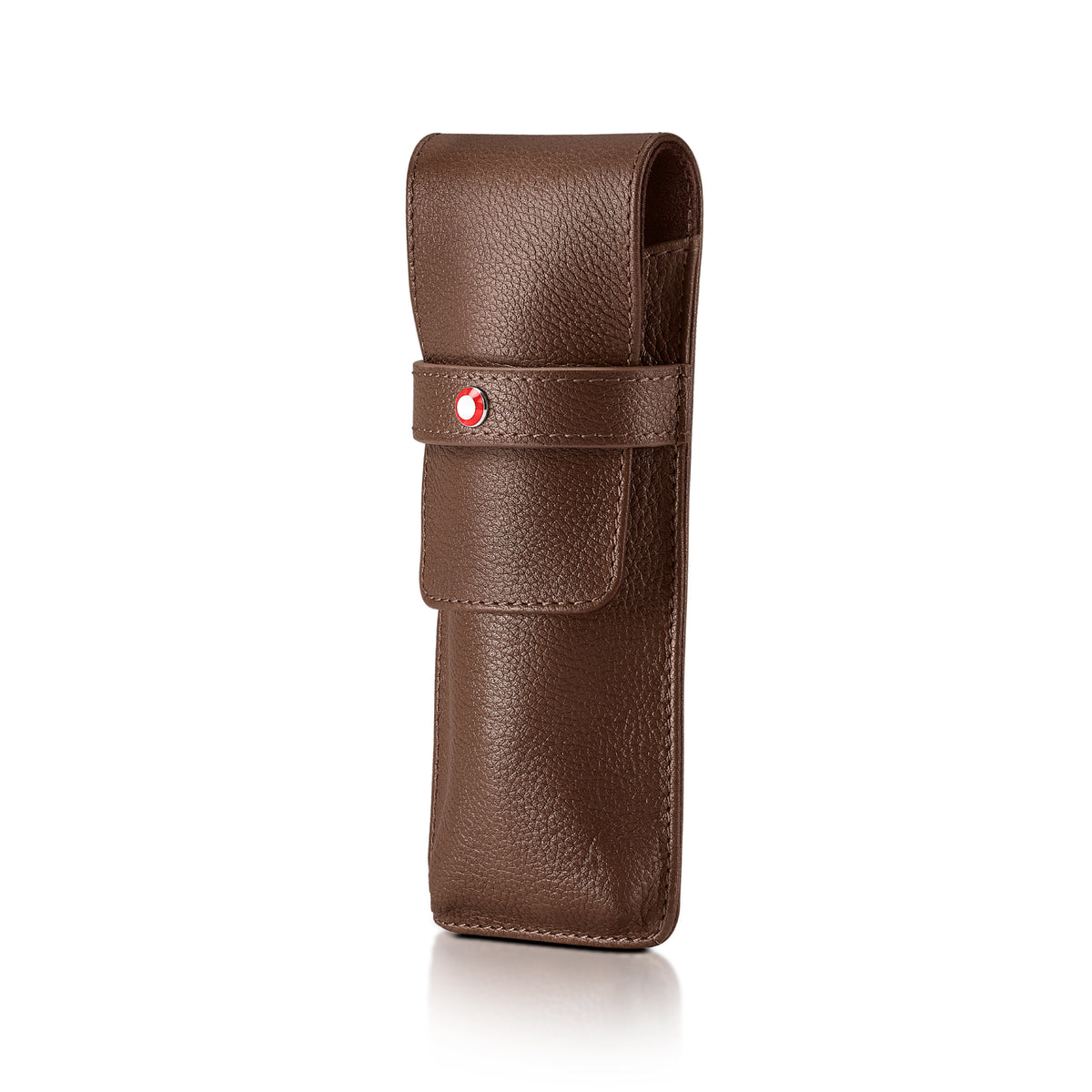 Sheaffer Tan Leather 2 Pen case