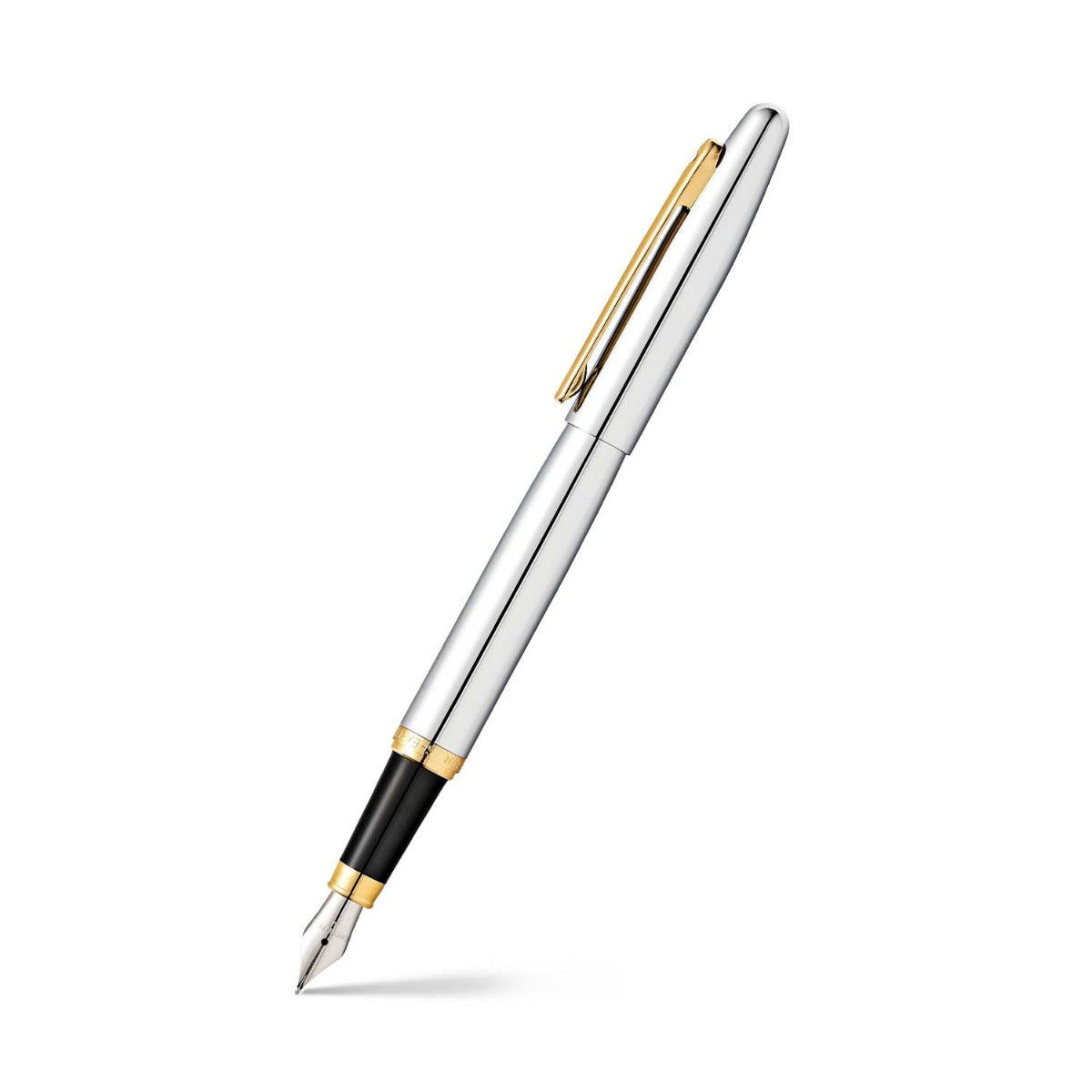 Sheaffer® VFM Polished Chrome with Gold Trims Fountain Pen