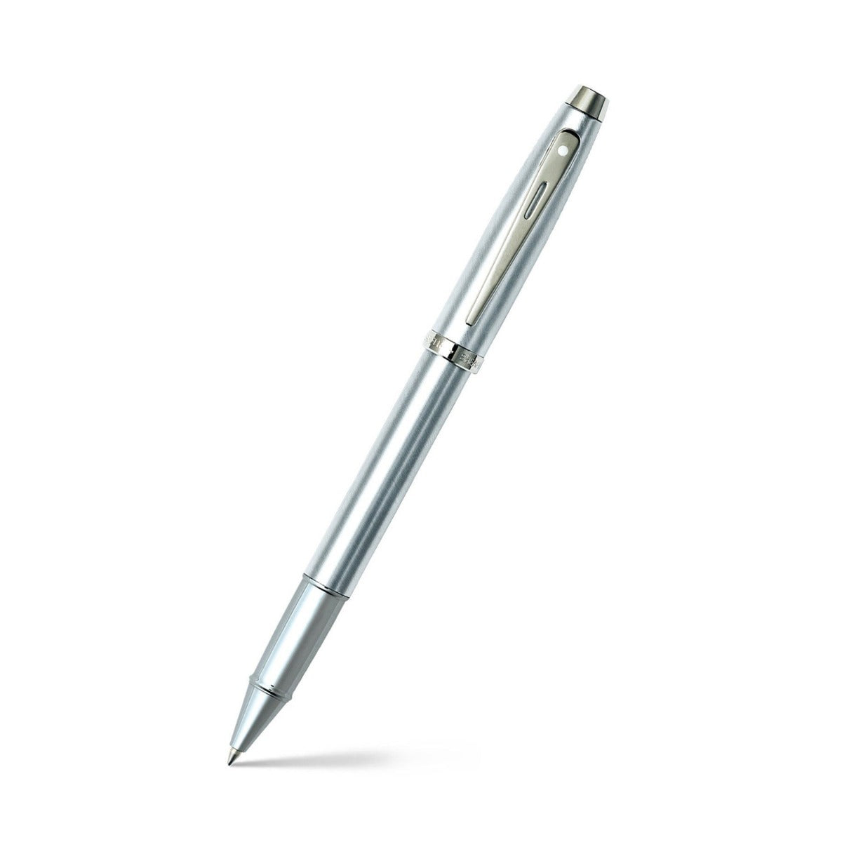 Sheaffer® 100 Brushed Chrome With Shiny Chrome Trim Rollerball Pen