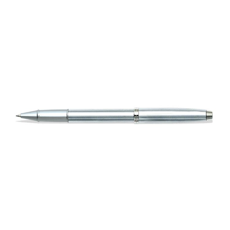 Sheaffer® 100 Brushed Chrome With Shiny Chrome Trim Rollerball Pen