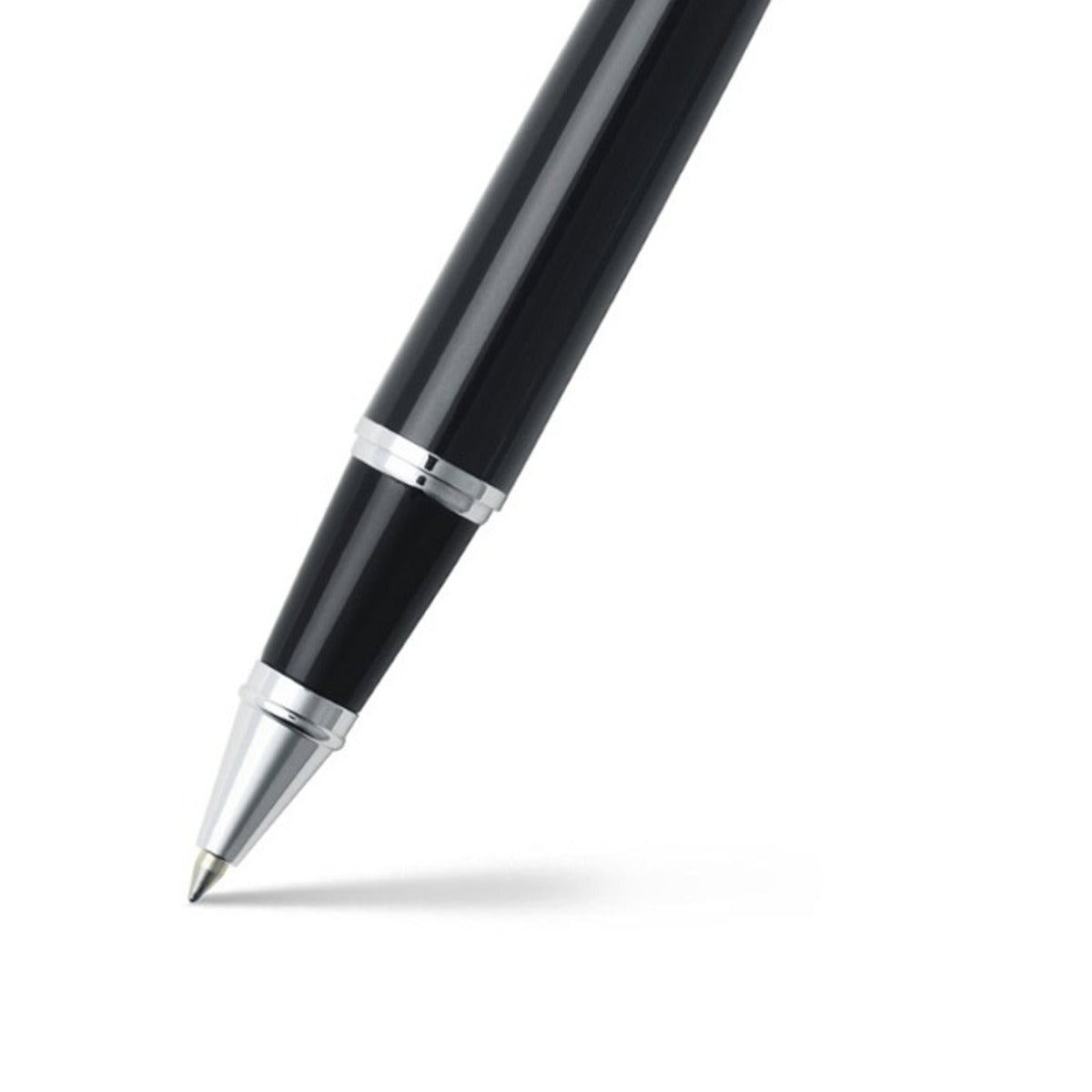 Sheaffer® 300 Glossy Black Barrel and Bright Chrome Cap Rollerball Pen