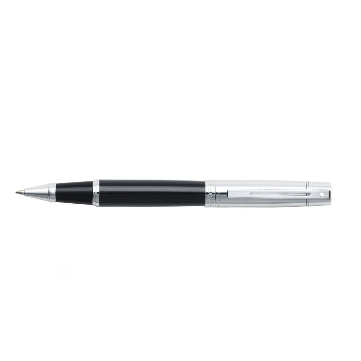 Sheaffer® 300 Glossy Black Barrel and Bright Chrome Cap Rollerball Pen