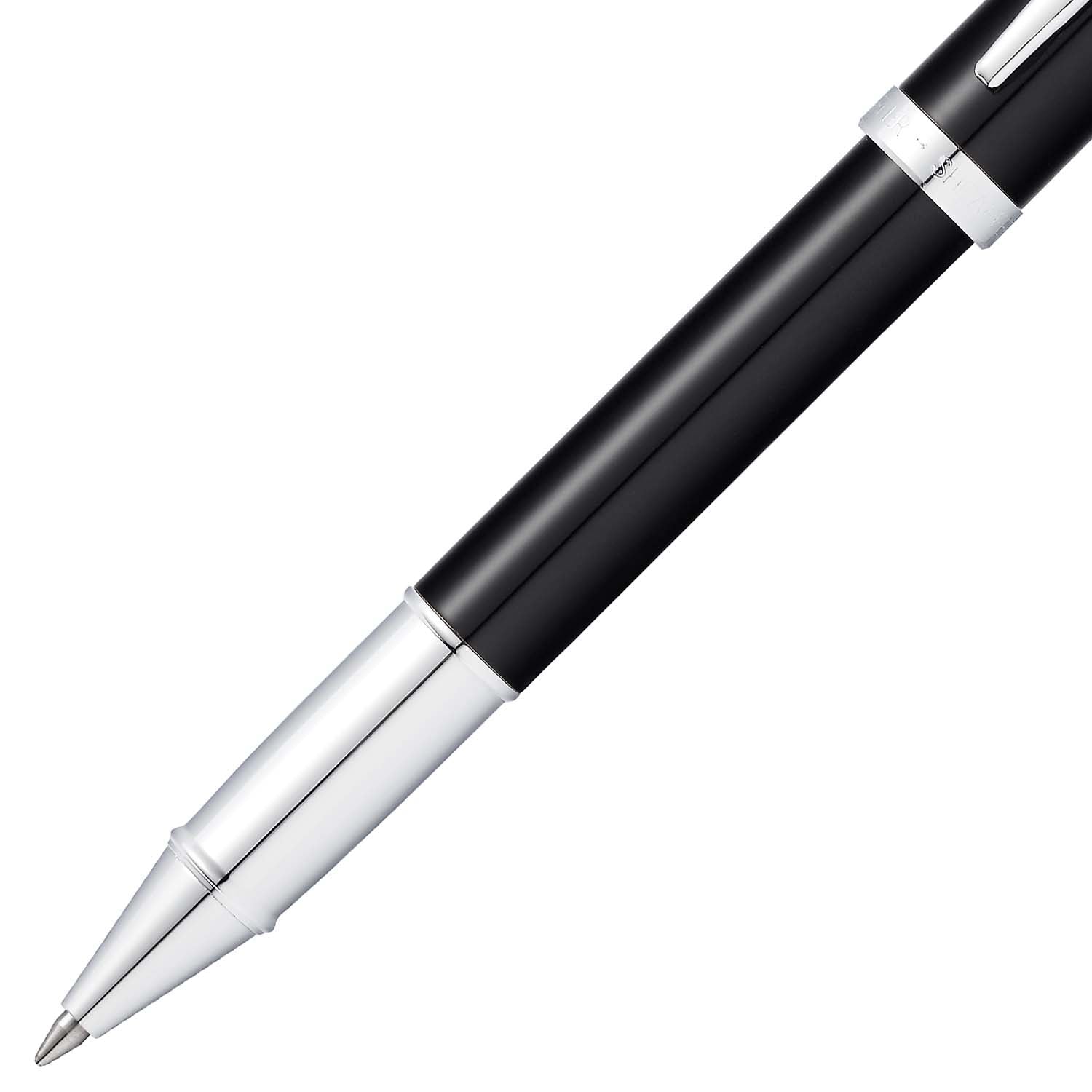 Sheaffer® 100 Glossy Black With Chrome Trims Rollerball Pen