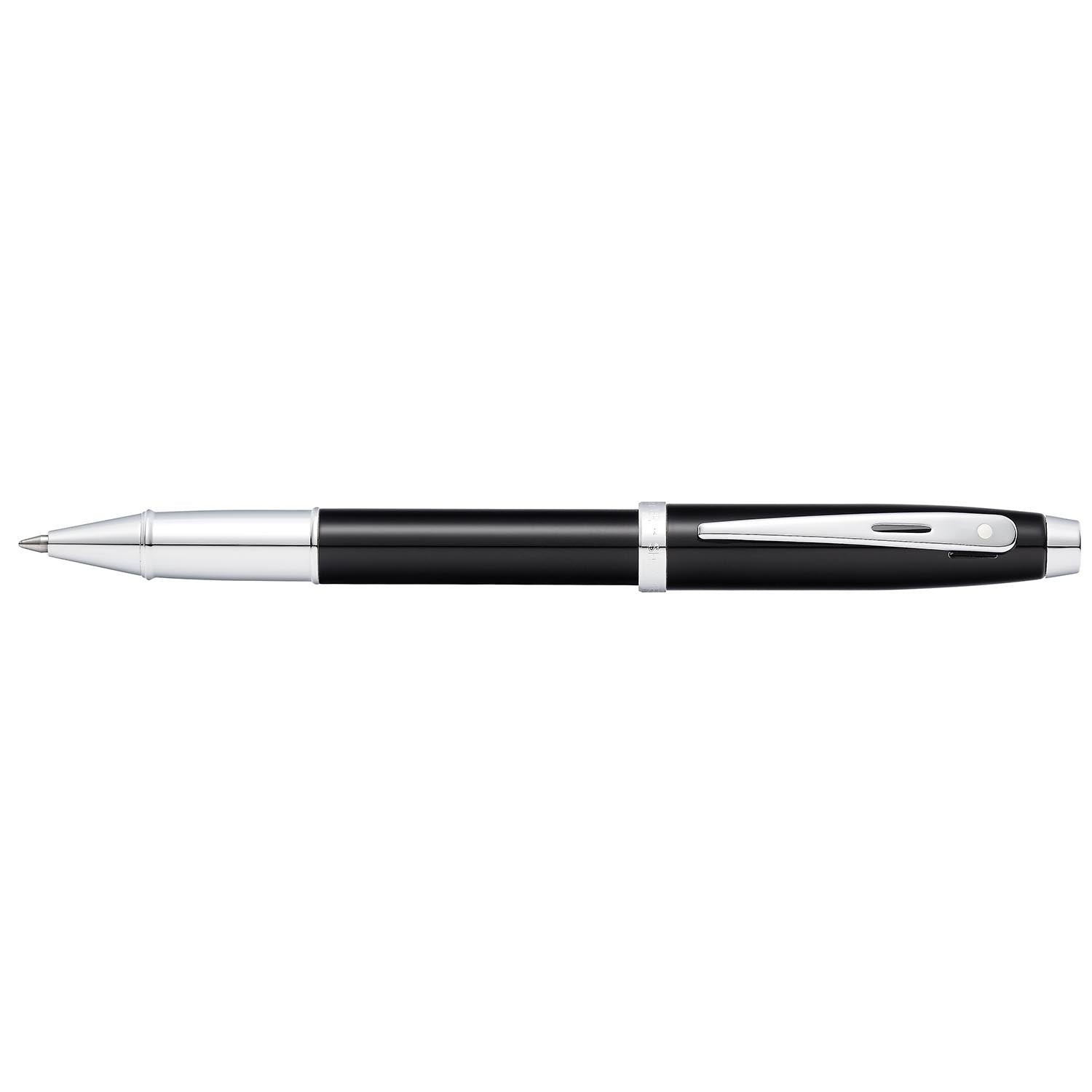 Sheaffer® 100 Glossy Black With Chrome Trims Rollerball Pen