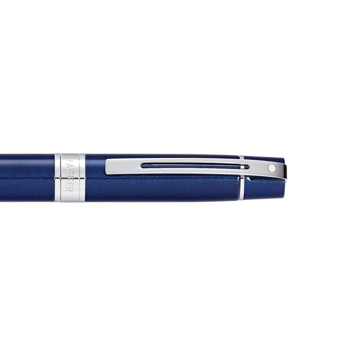 Sheaffer Gift Collection 300 - 9341 Blue Lacquer Chrome Trim Ballpoint Pen - Image 5
