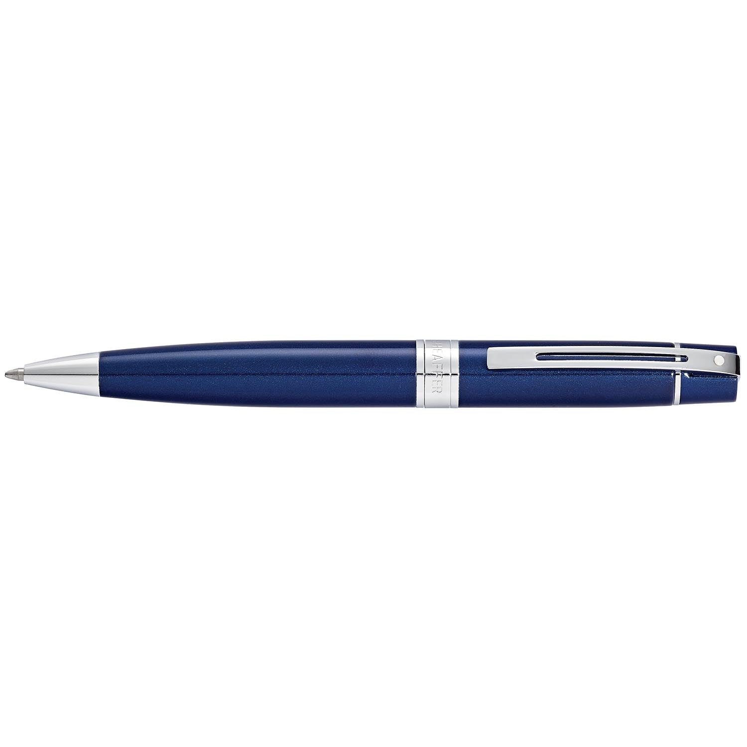 Sheaffer® 300 Glossy Blue with Chrome Trims Ballpoint Pen