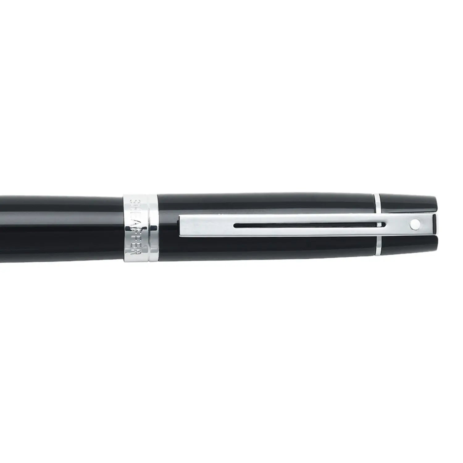 Sheaffer® 300 Glossy Black Fountain Pen With Chrome Trims