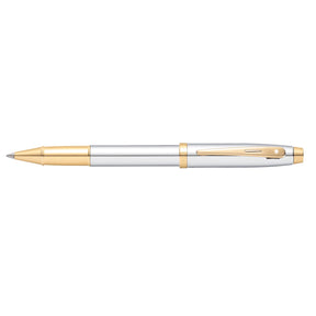 Sheaffer® 100 Chrome with Gold Trims Rollerball Pen