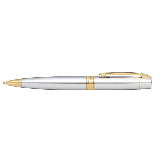Sheaffer Gift Collection 300 - 9342 Chrome / Gold Tone Trim Ballpoint Pen - Image 4