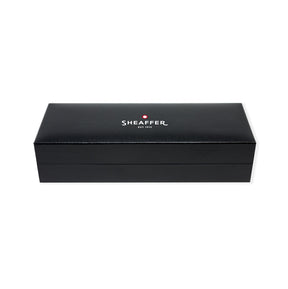 Sheaffer® 100 Glossy Black Fountain Pen With Chrome Trims - Fine